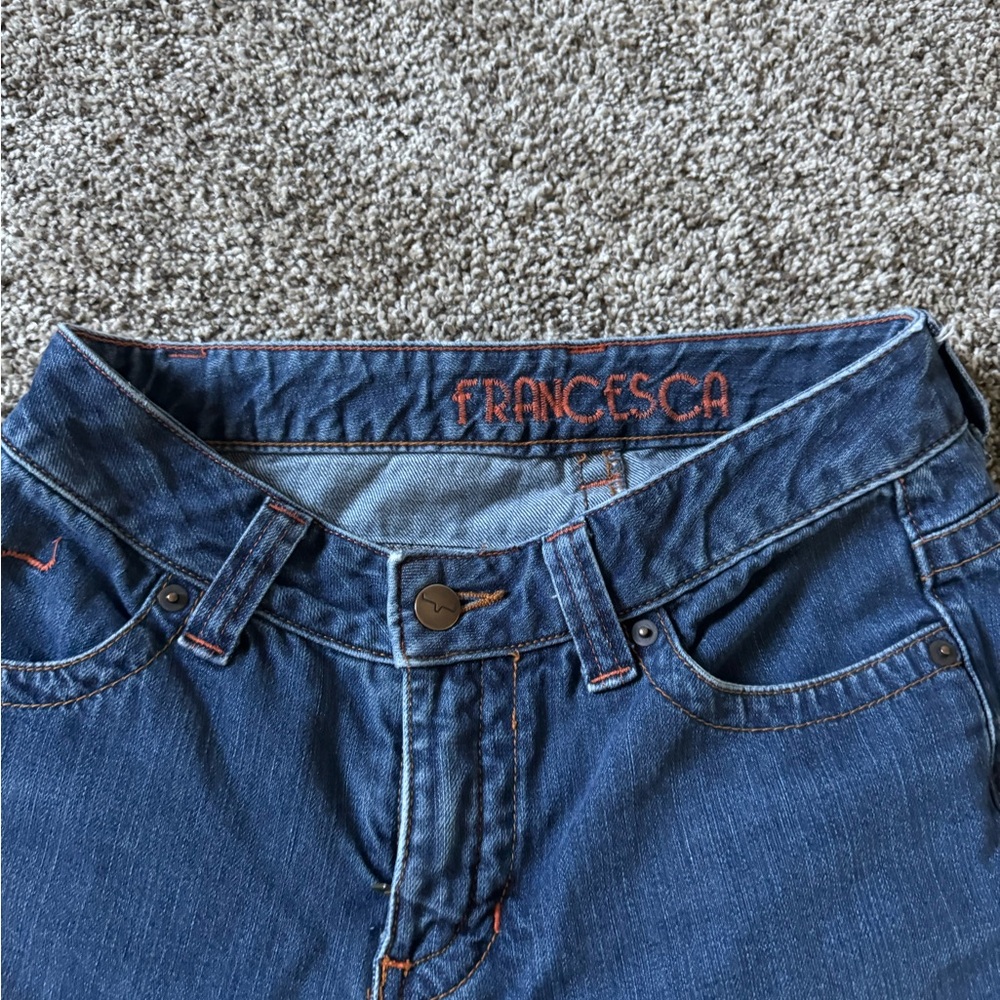 Francesca's Collections Blue Denim Jeans
